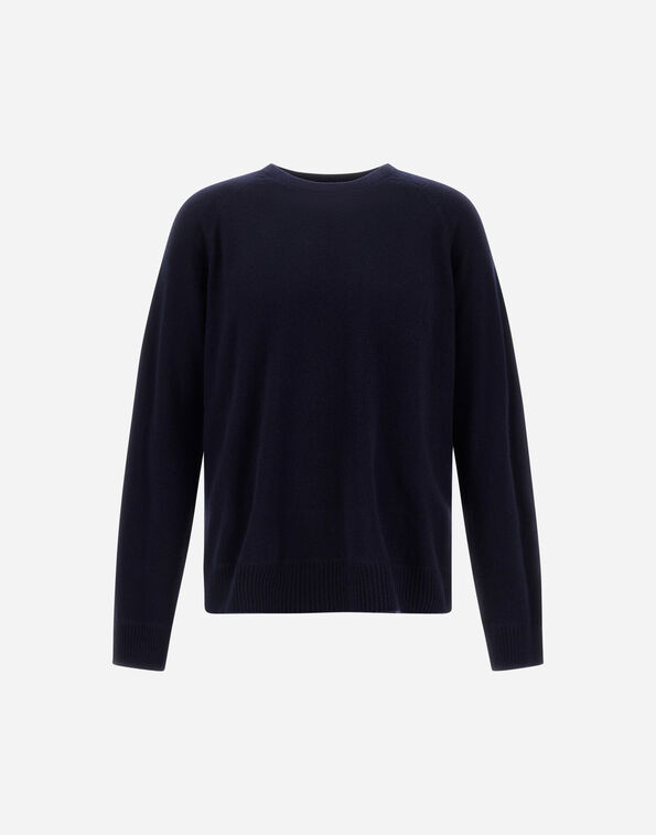Herno SWEATER IN CASHMERE Dark Blue MG000222U710439290