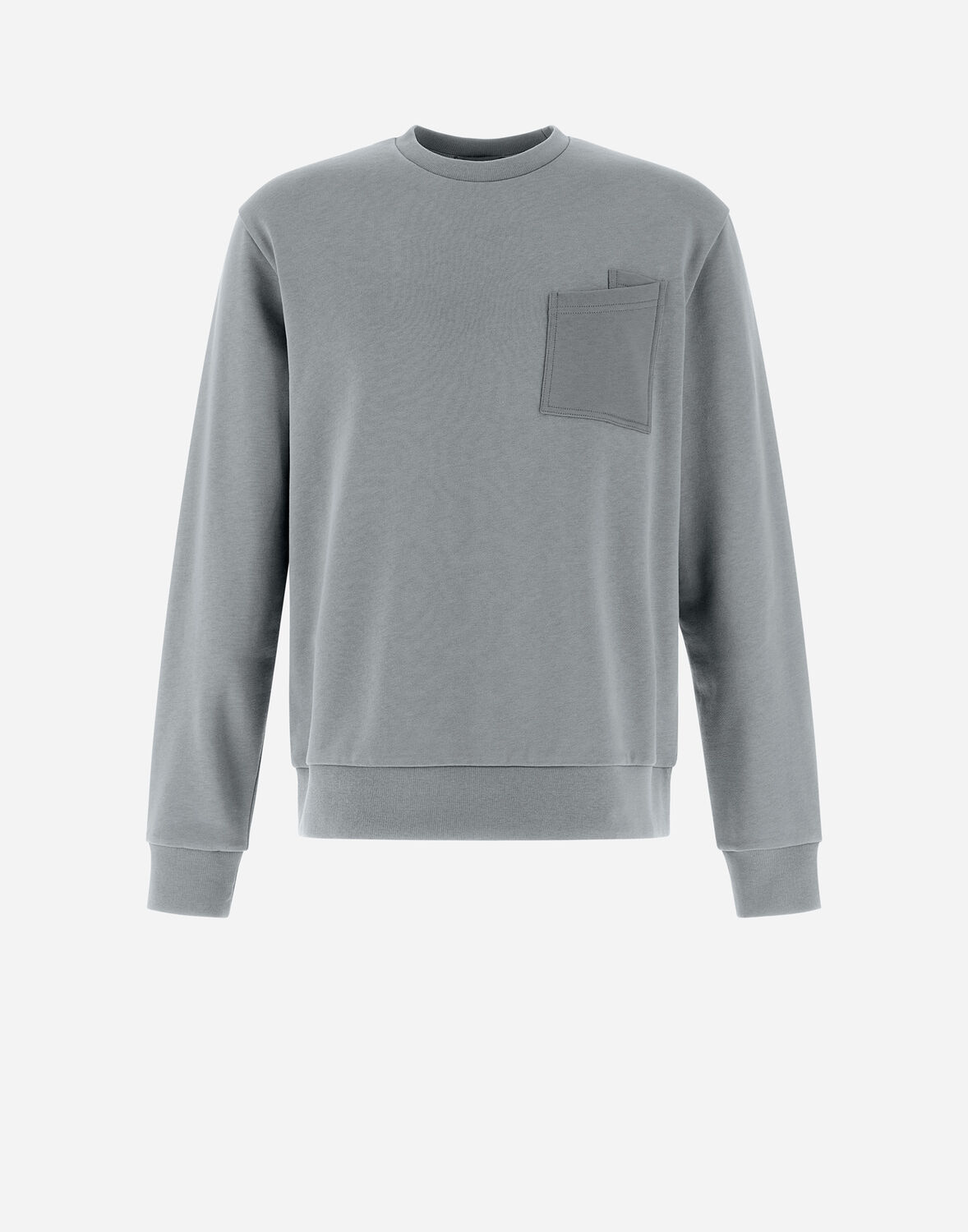 Herno コットンセーター Resort スウェットシャツ In Light Grey