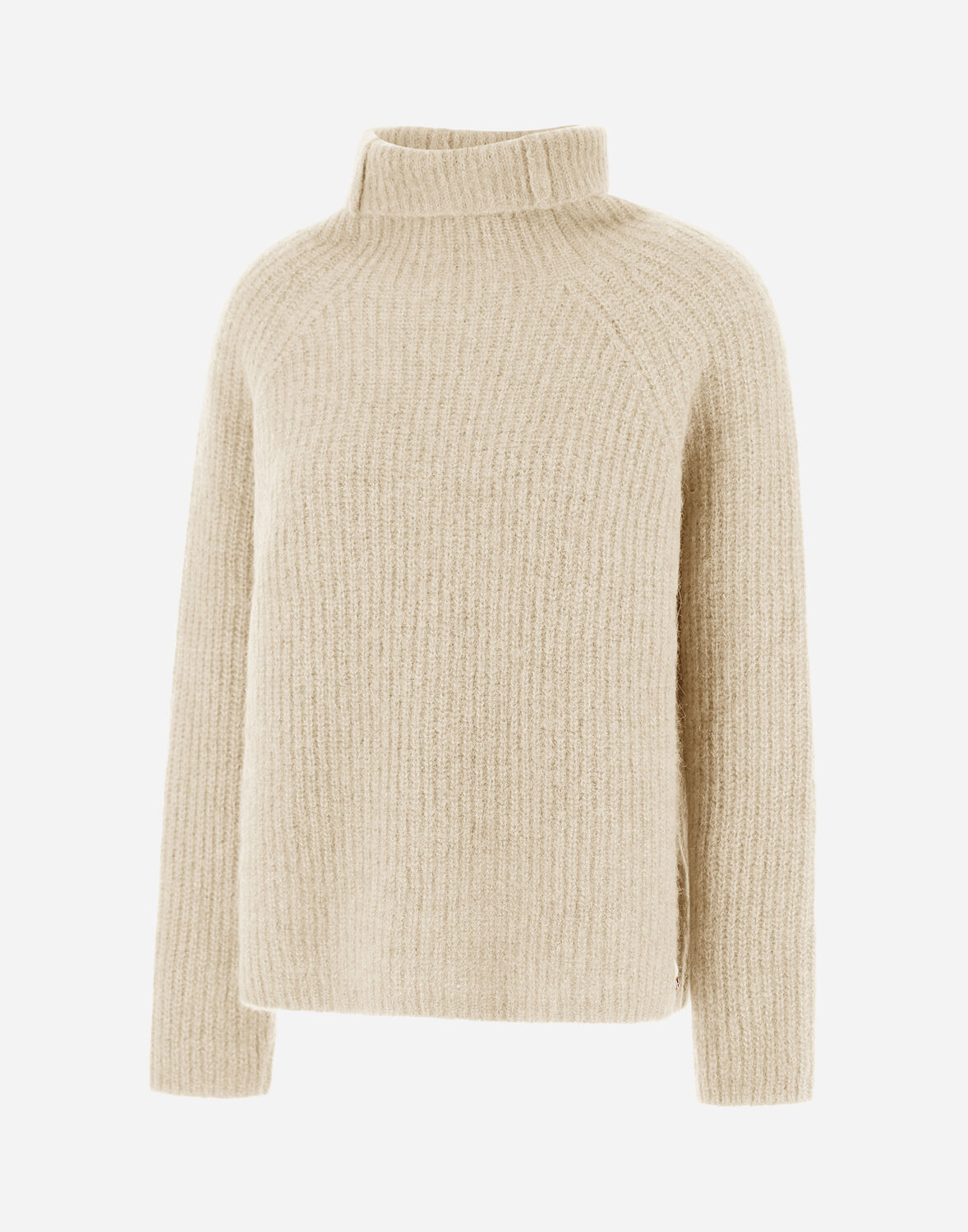 Herno プレーン アルパカ ウール ニットトップス In Cream