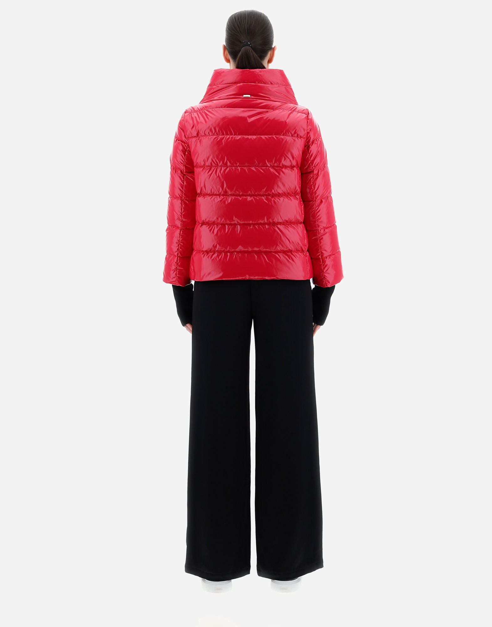 Herno gloss discount cape down coat
