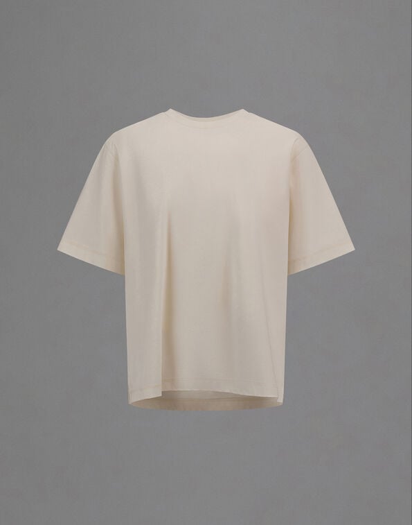 Herno LAMINAR T-SHIRT IN MERCERISED JERSEY White JG00086UL520951001