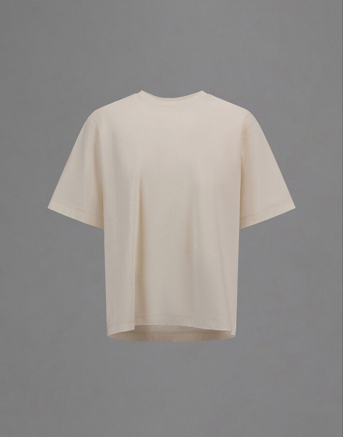 Herno LAMINAR T-SHIRT IN MERCERISED JERSEY White JG00086UL520951001
