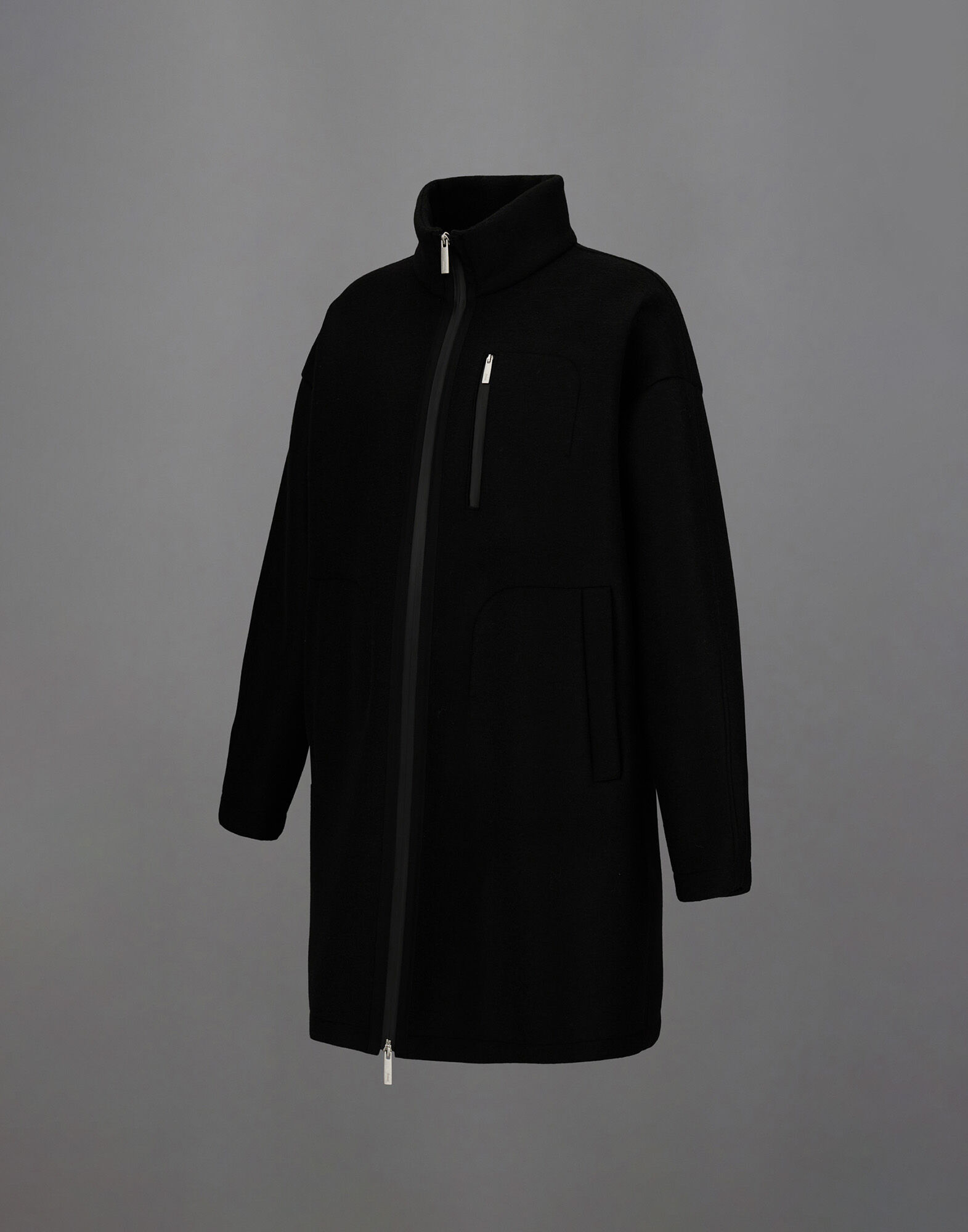 HERNO ウールコート HERNO（ヘルノ）の「HERNO / ウールナイロン チェスターコート