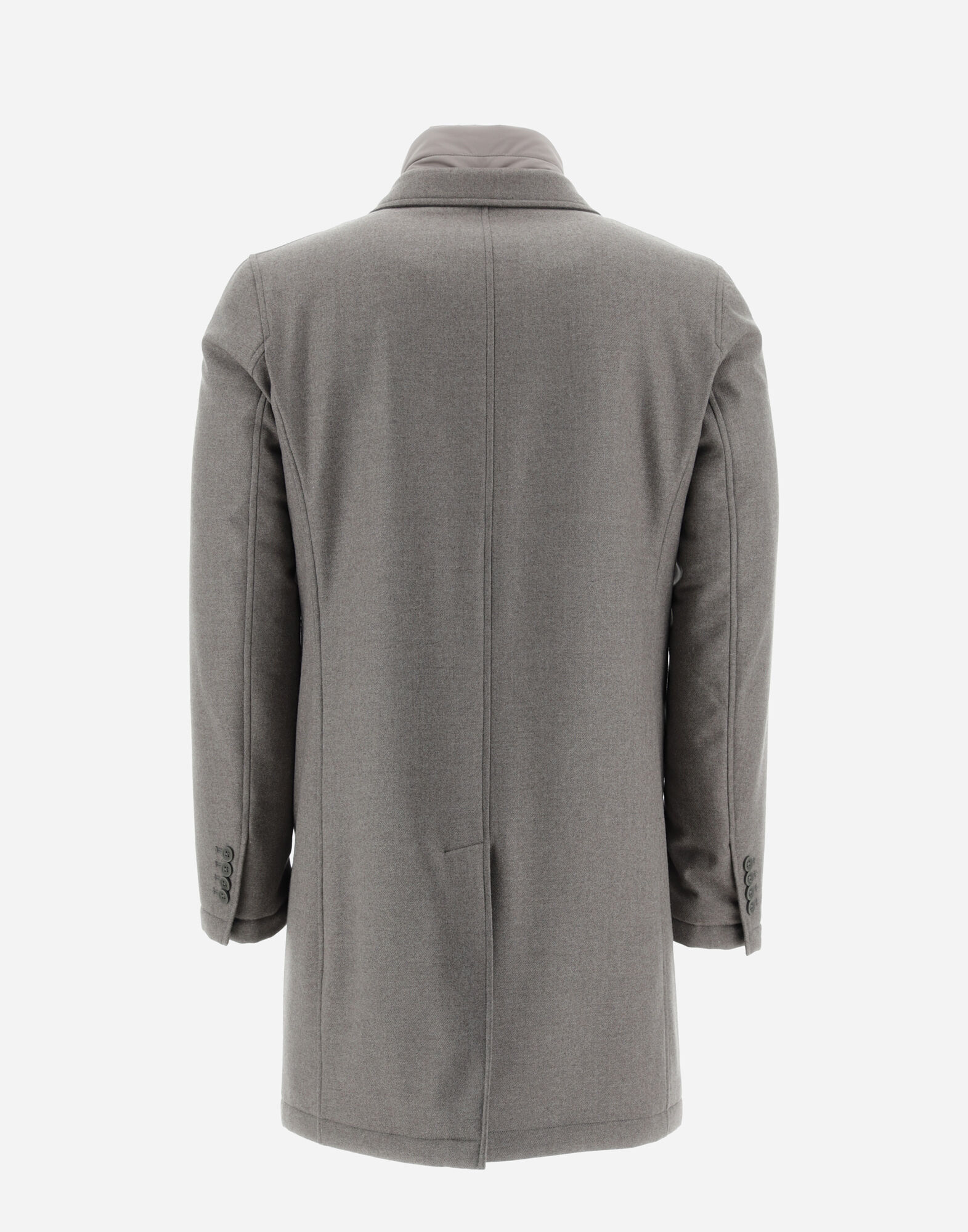 FAVOLA AND NUAGE COAT in Dove Grey for Men Herno