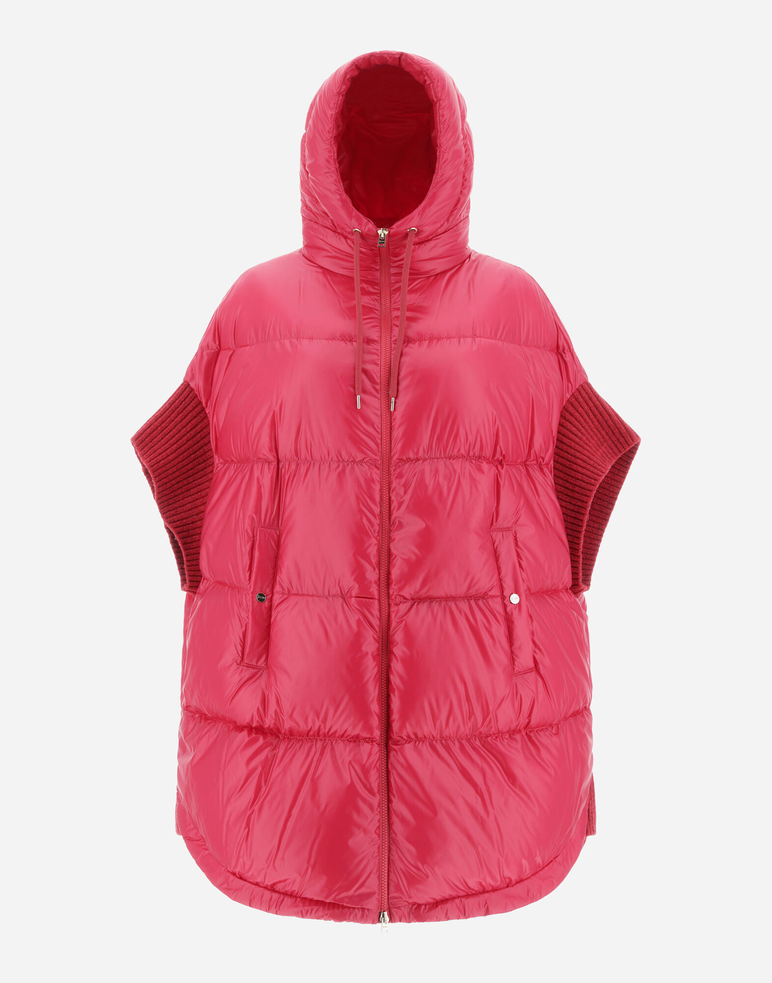 SLEEVELESS JACKET IN NYLON ULTRALIGHT in Fuchsia for Women Herno