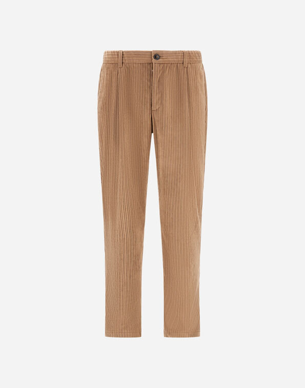 Herno CORDUROY TROUSERS Camel PT000239U129132159