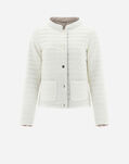 Herno NUAGE JACKET REVERSIBLE NYLON ULTRALIGHT White/Chantilly PI0631D192881019
