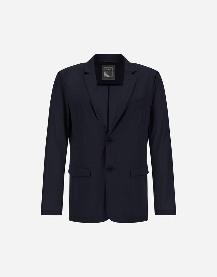 Herno BLAZER IN LIGHT MATT Blu GA000179U12803Z9201
