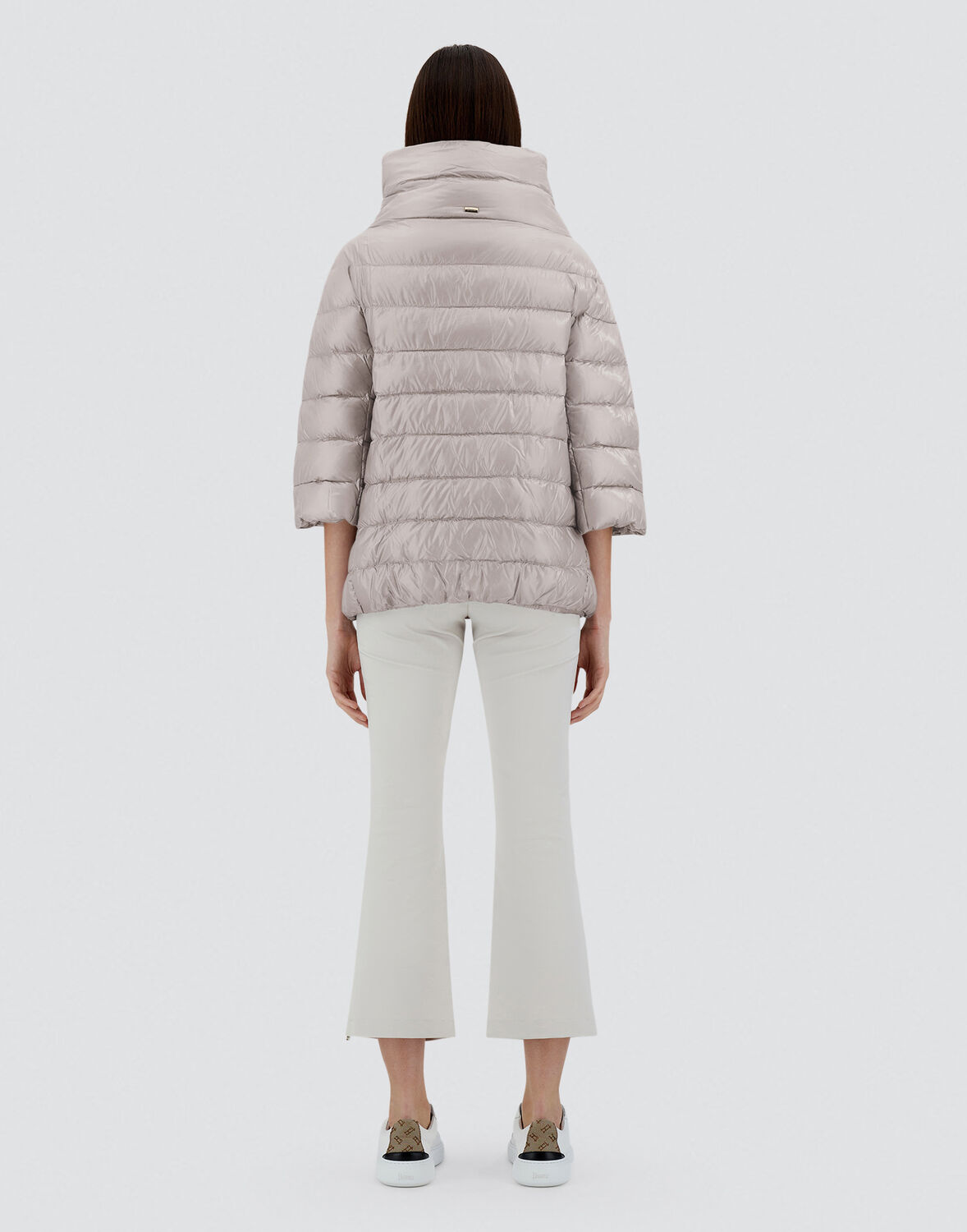 Herno Aminta In Grey Pearl