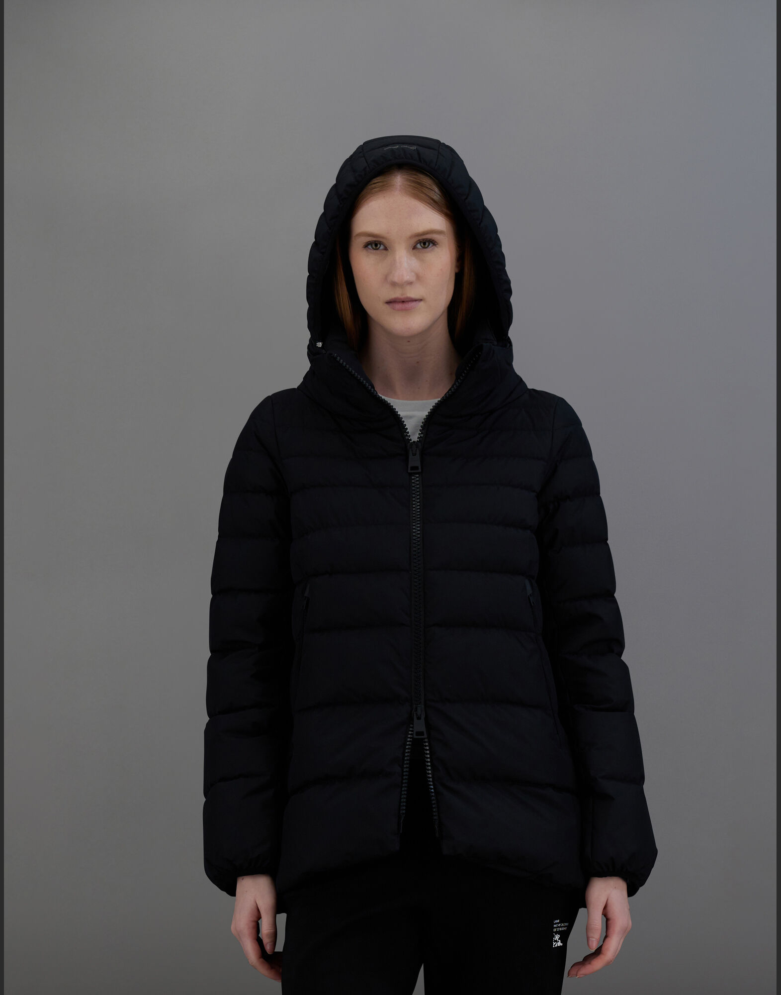 LAMINAR GORE TEX WINDSTOPPER A SHAPE en Black pour femme Herno