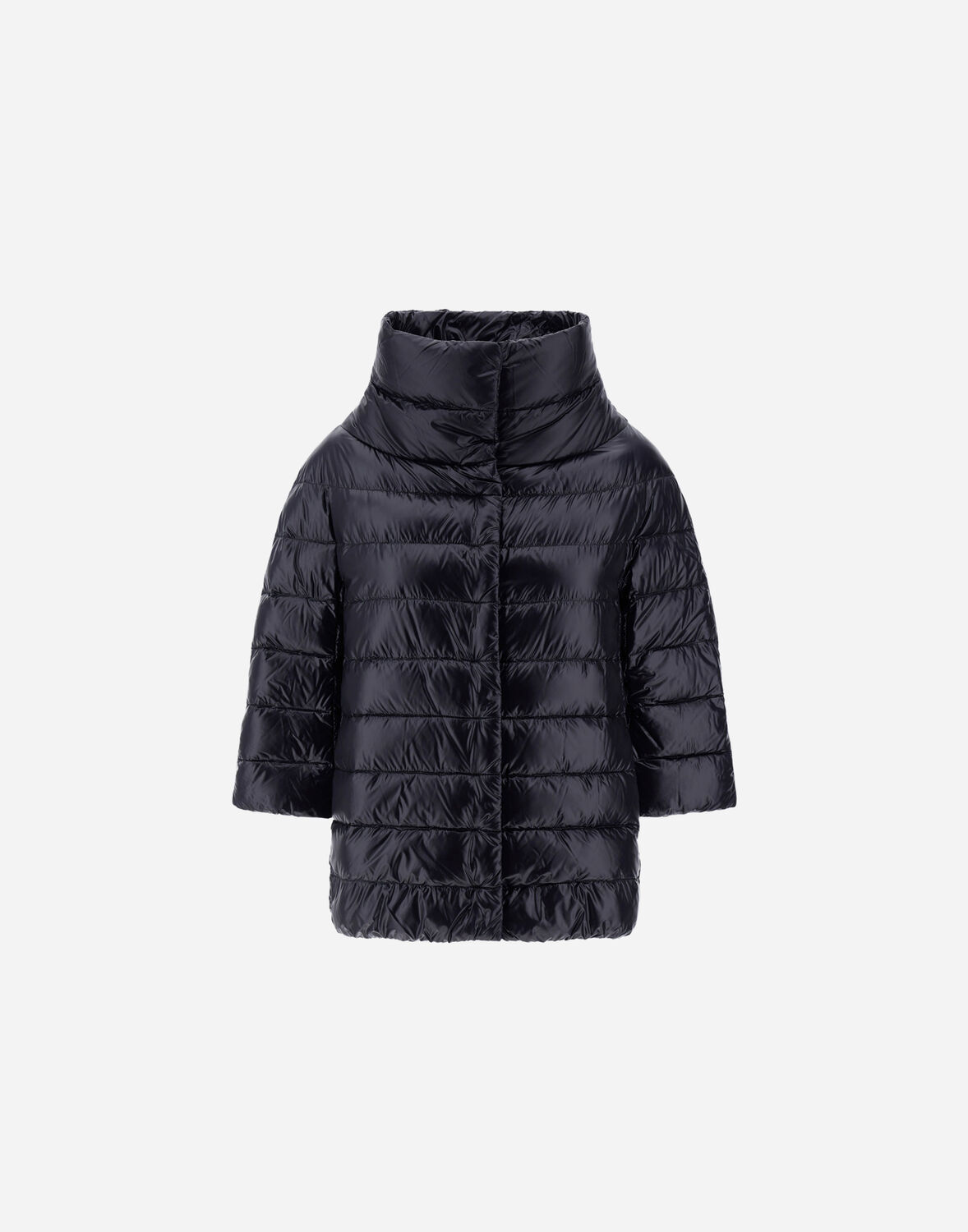 Herno Aminta Quilted Shell Jacket In Black