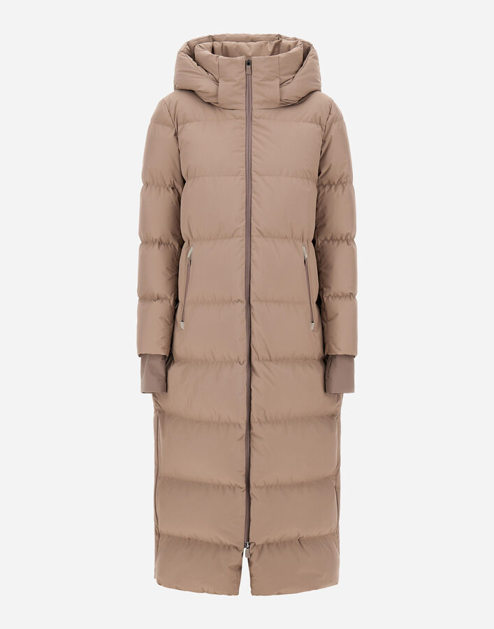 Herno LONG JACKET IN 2-LAYER WINDSTOPPER Light Taupe PI002046D128402600