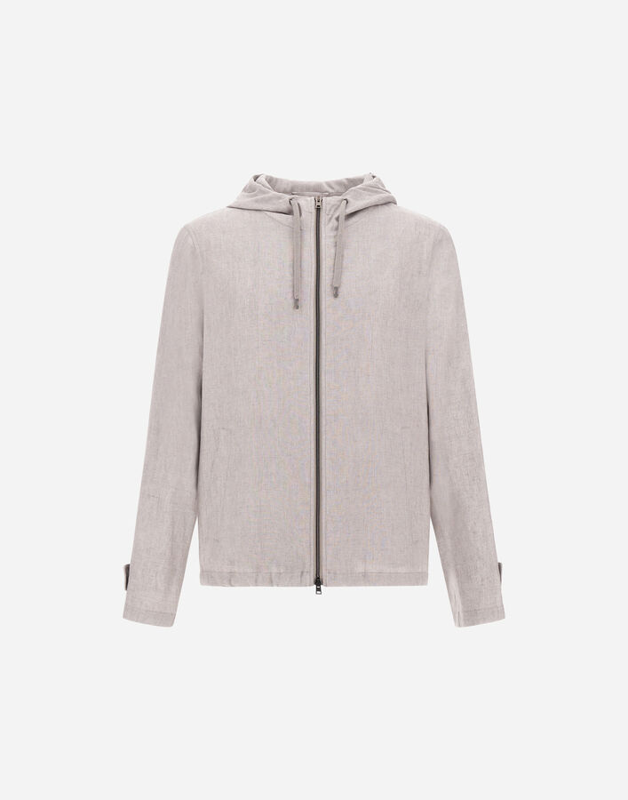 Herno RESORT JACKET IN NEW LINEN Chantilly GC00011UR17105Z1985