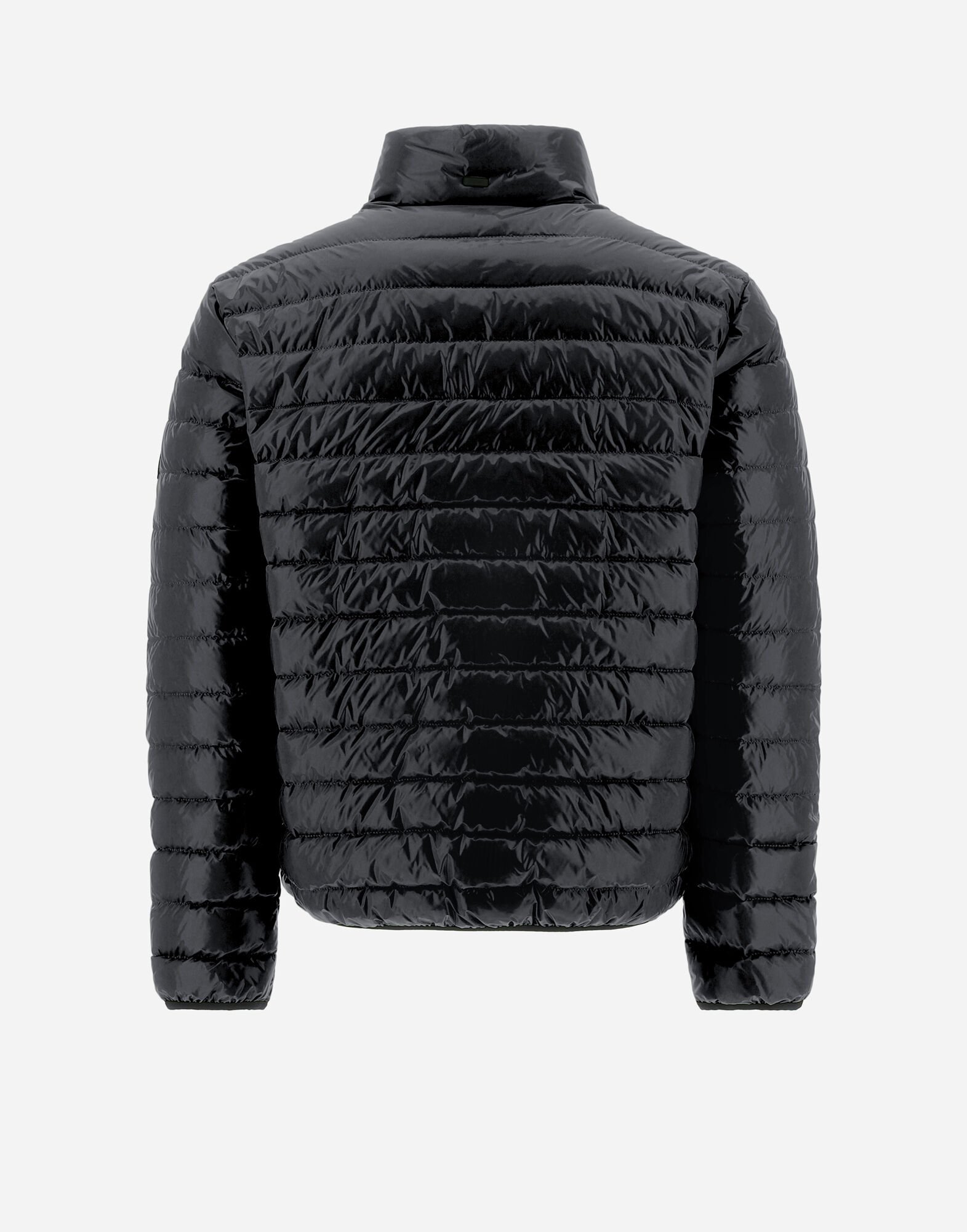 BOMBER JACKET IN GLOSS in Black for Men | Herno®