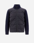 Herno CARDIGAN IN ARDESIA AND FINGAL Navy Blue MP000126U700619200