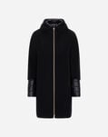 Herno CAPPOTTO CASHMERE COLLO  CAPRA CASHMERE HD - ONLY Black CA000600D381039300