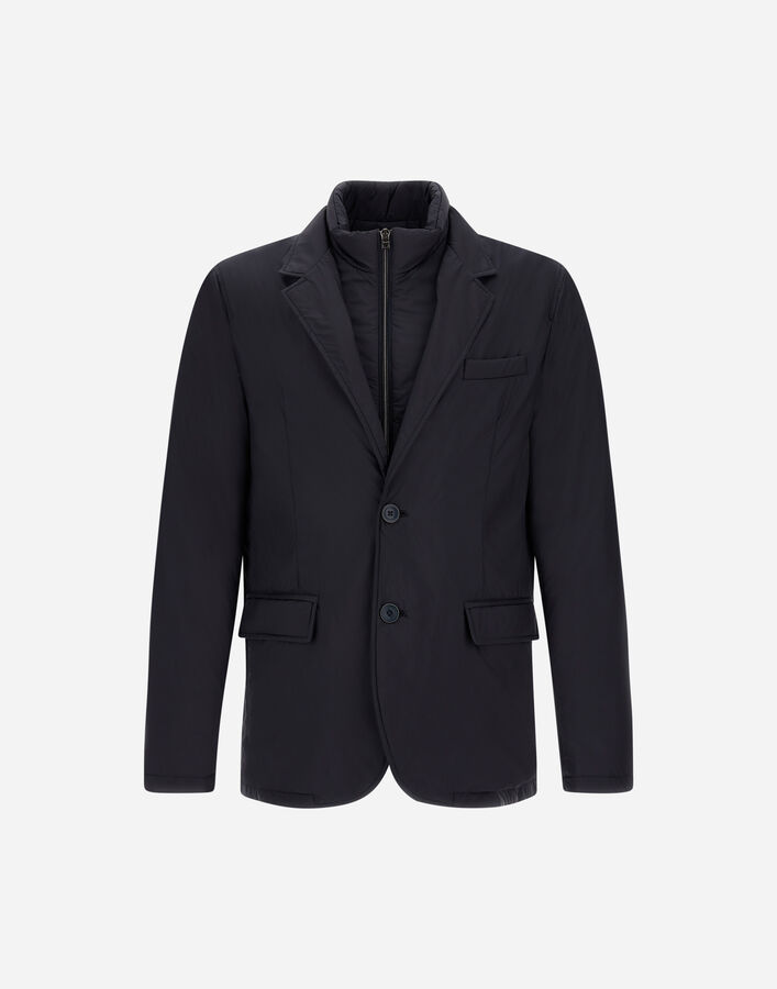 Herno BLAZER IN ECOAGE Navy Blue GA000168U12456Z9200
