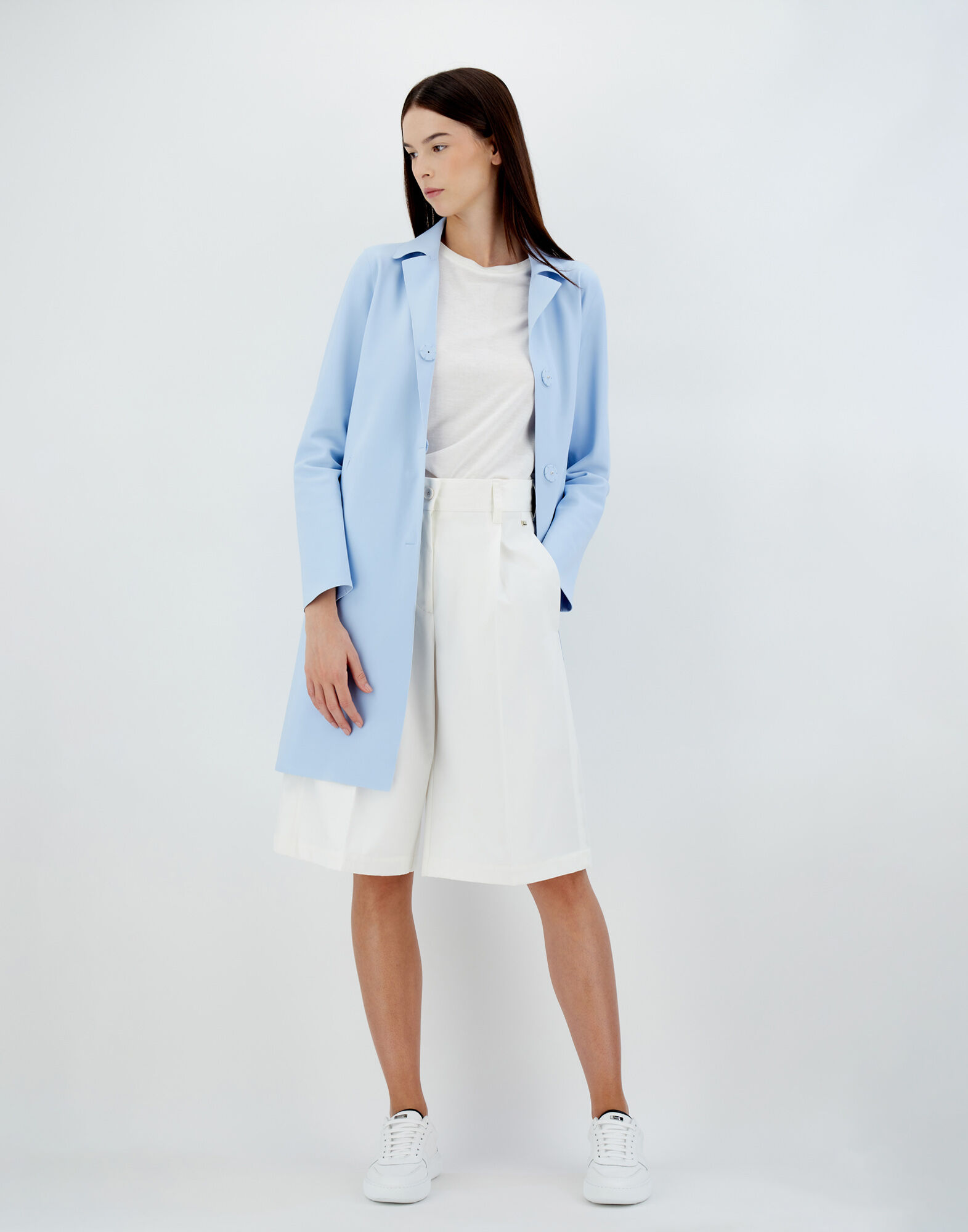 ABRIGO DE FIRST ACT PEF en Azul Claro de Mujer Herno