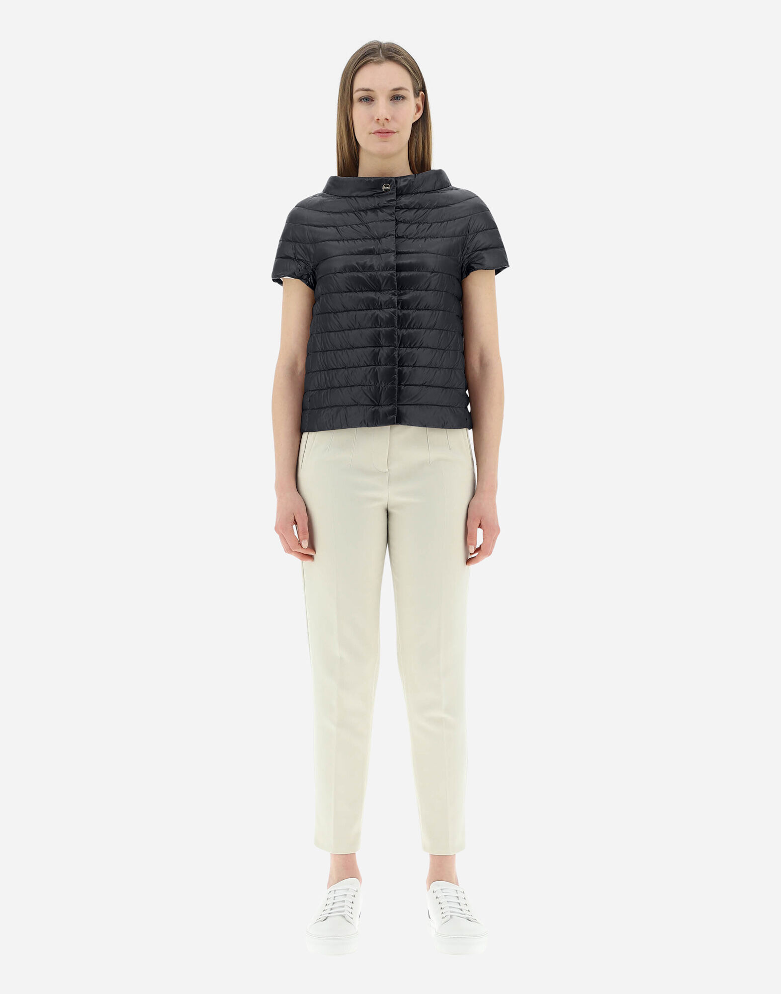 PIUMINO CAPPA ULTRALIGHT ICONICO HDM in Black for Women Herno