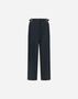 Herno WOMEN'S NYLON STRUCTURES TROUSERS Navy Blue PT0006DCB12609Z9200