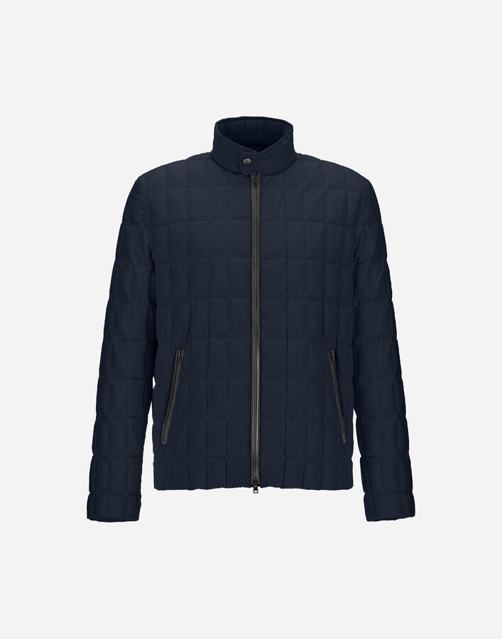 Herno ARENDELLE BOMBER JACKET Navy Blue PI001257U12414Z9200