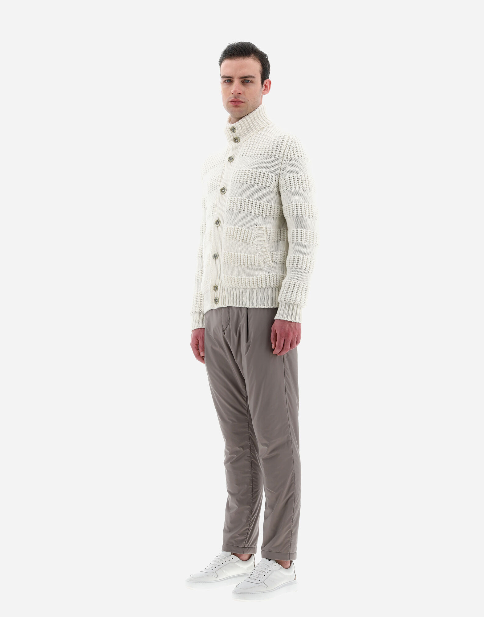 Herno grey hotsell cardigan