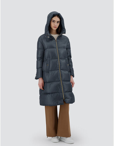 レディース ナイロンウルトラライトコート ネイビーブルー | Herno  