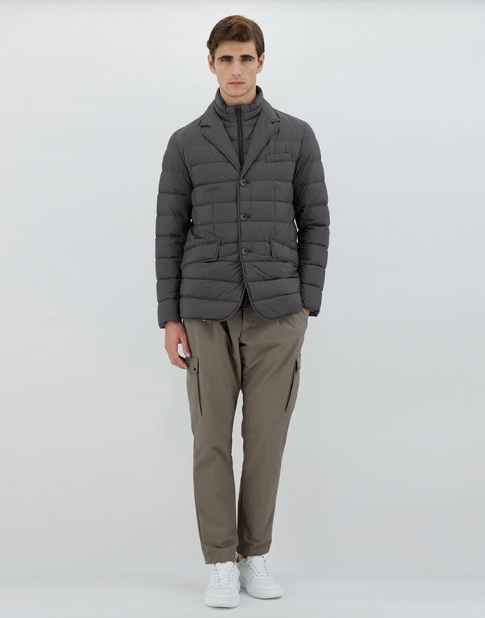 Herno Men's Giacca Impermeabile Con Colletto Blue main image 1