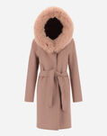 Herno RESORT DOUBLE CASHMERE PARKA Rosa GC042DR380194046