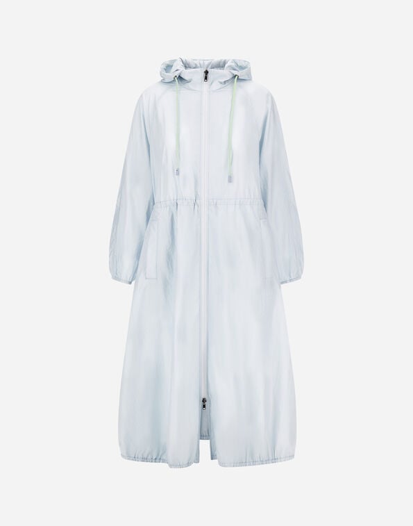 Herno SHINY TECH CRINKLE PARKA Light Blue PA000077D127019029