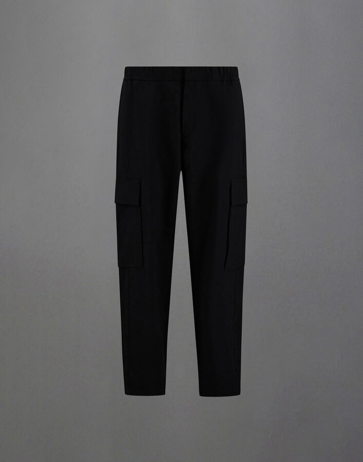 Herno PANTALONES LAMINAR CARGO DE COMFORT TECH Negro PT00079UL12846S9300
