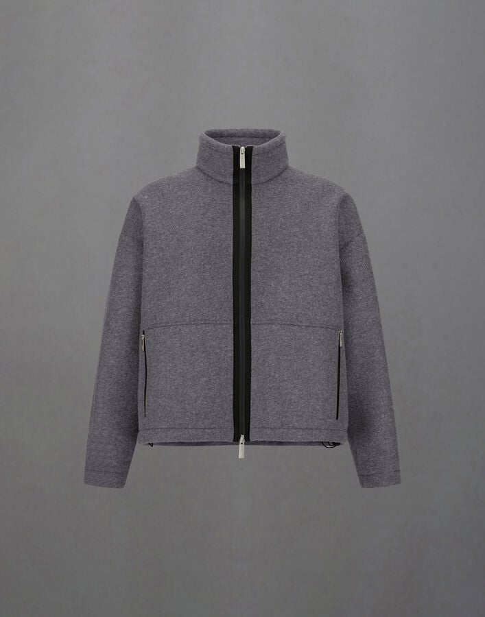 LAMINAR JACKET IN TECHNICAL WOOL Herno Herno LAMINAR JACKET IN TECHNICAL WOOL Grey GI00182UL12845S9430