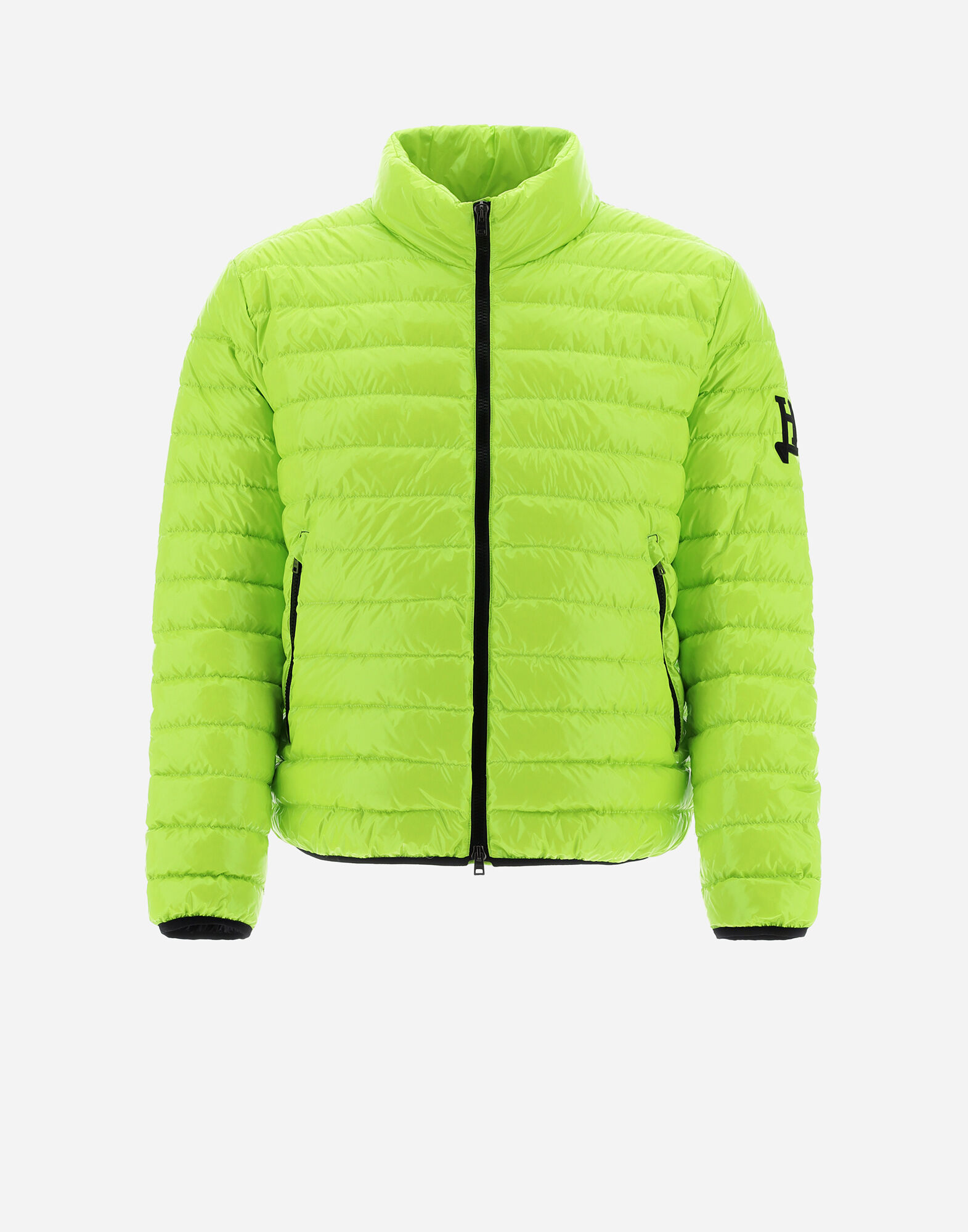 PIUMINO GIUBBOTTO HERNO UOMO MAIN in Neon Yellow for Men Herno