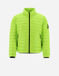 Herno BOMBER JACKET IN GLOSS Neon Yellow PI000984U122203070