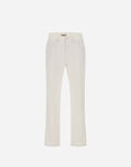 Herno RESORT TROUSERS IN COTTON FEEL Natural PT00046DR125311100