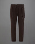 Herno LAMINAR CARGO TROUSERS IN WAVY TOUCH Slate PT00035UL128169490
