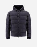 Herno BOMBER JACKET IN STRETCH SWEATER Black PI001157U12642S9300