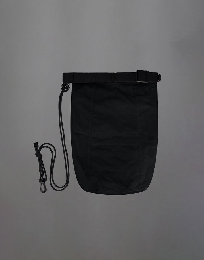 LAMINAR BAG IN SOLID WOVEN Herno Herno LAMINAR BAG IN SOLID WOVEN Black BAG0007XL128519300