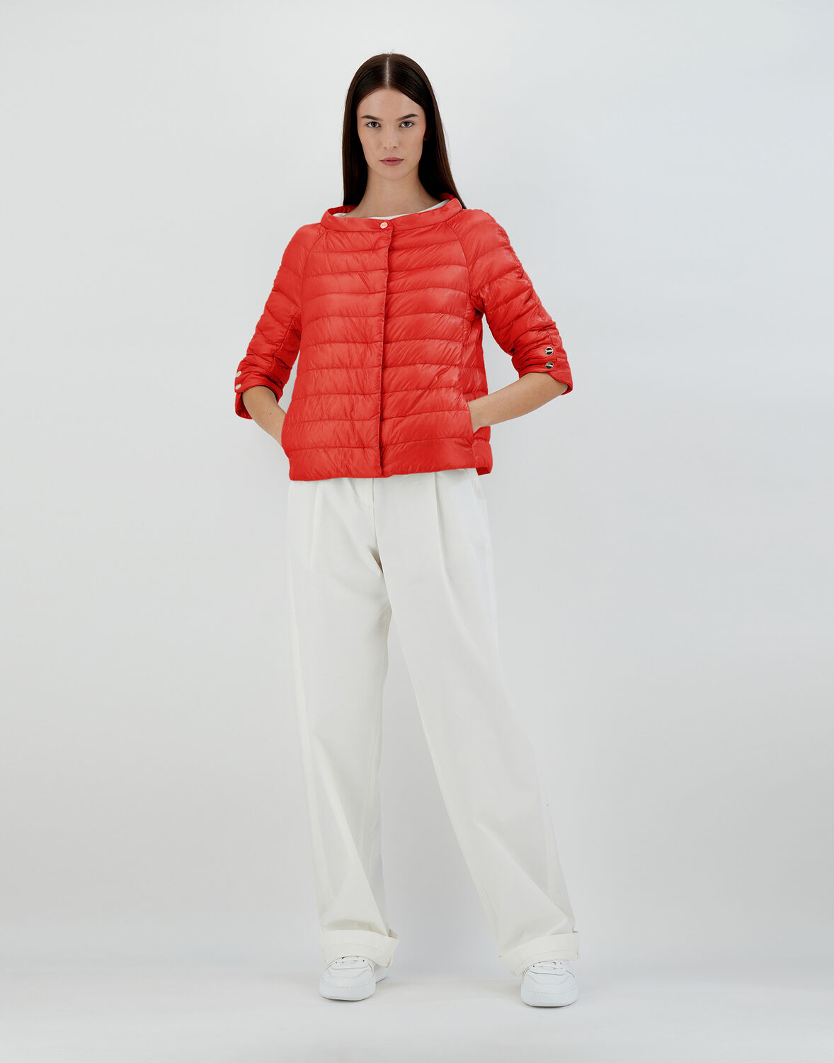 Herno Elsa - Female Capes Red 54 In Red