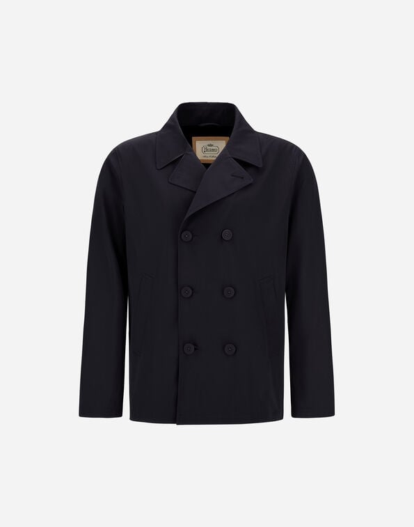 Herno PEA COAT IN DEAN Navy Blue PE000052U132389200