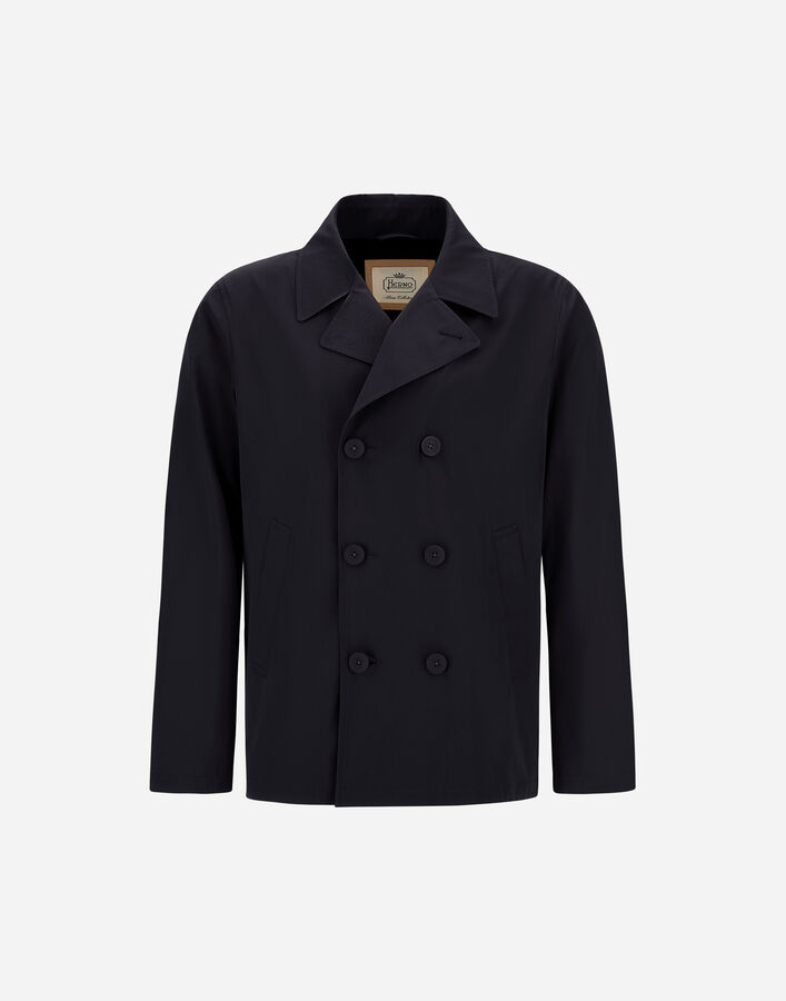 Herno PEA COAT IN DEAN Navy Blue PE000052U132389200