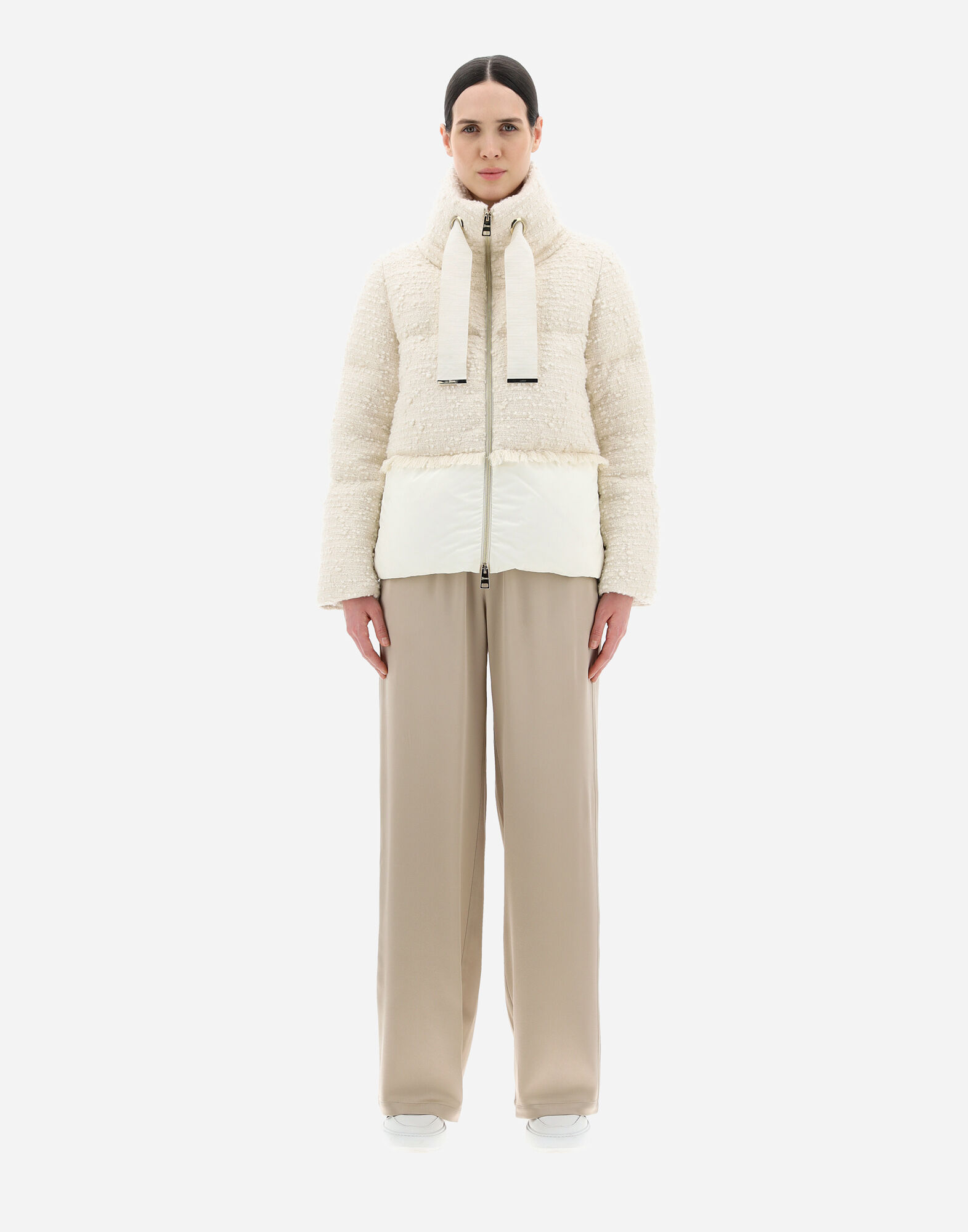 LUX BOUL AND NUAGE JACKET in Natural for Women Herno