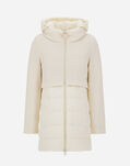 Herno A-SHAPE JACKET IN REVIVAL AND NYLON CHAMONIX White PI0822D332201000