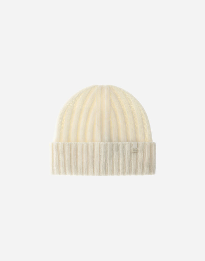 Herno CASHMERE BEANIE Milk White BER00055D710541100