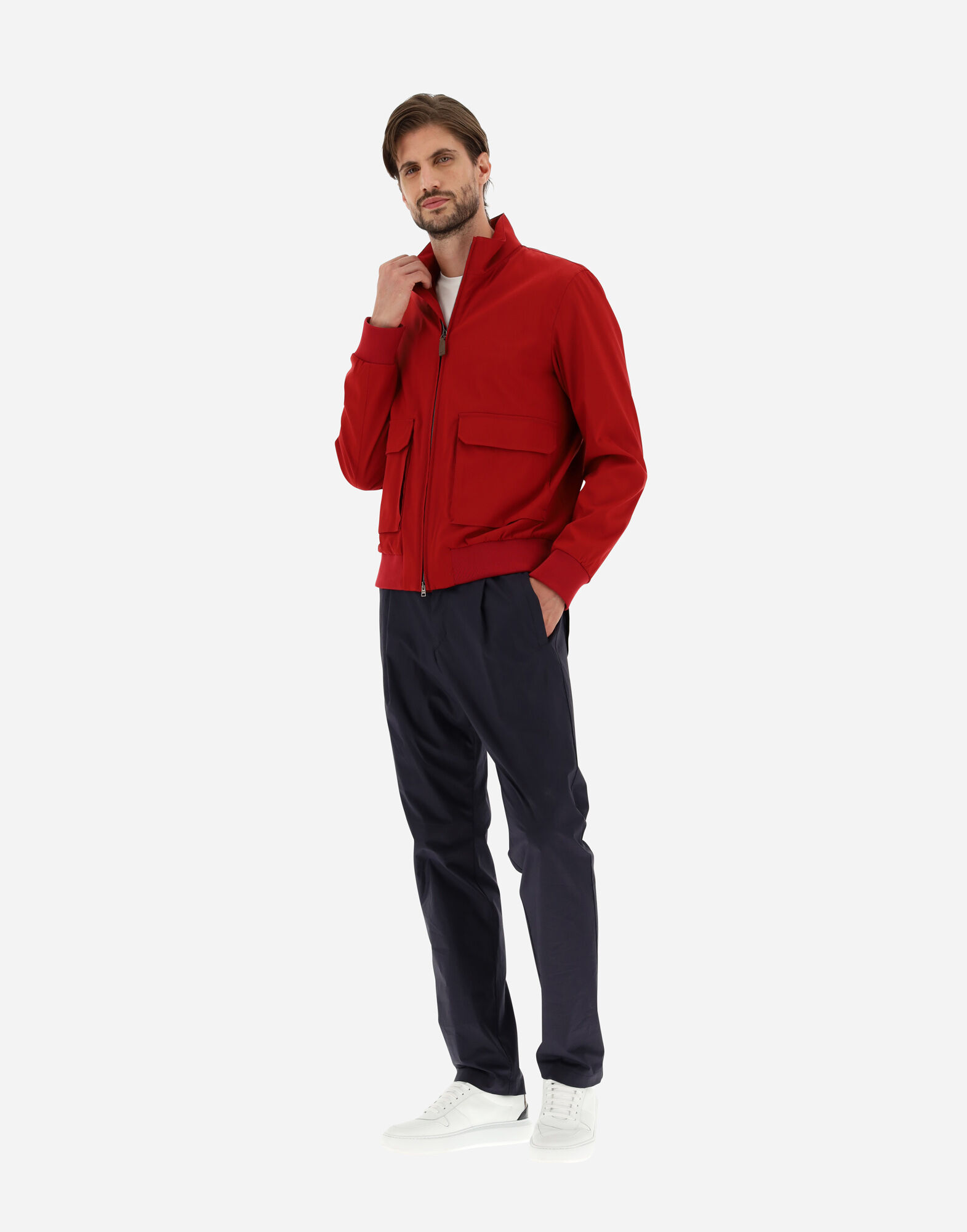 メンズ GIUBBINO HERNO UOMO レッド | Herno® (ヘルノ)
