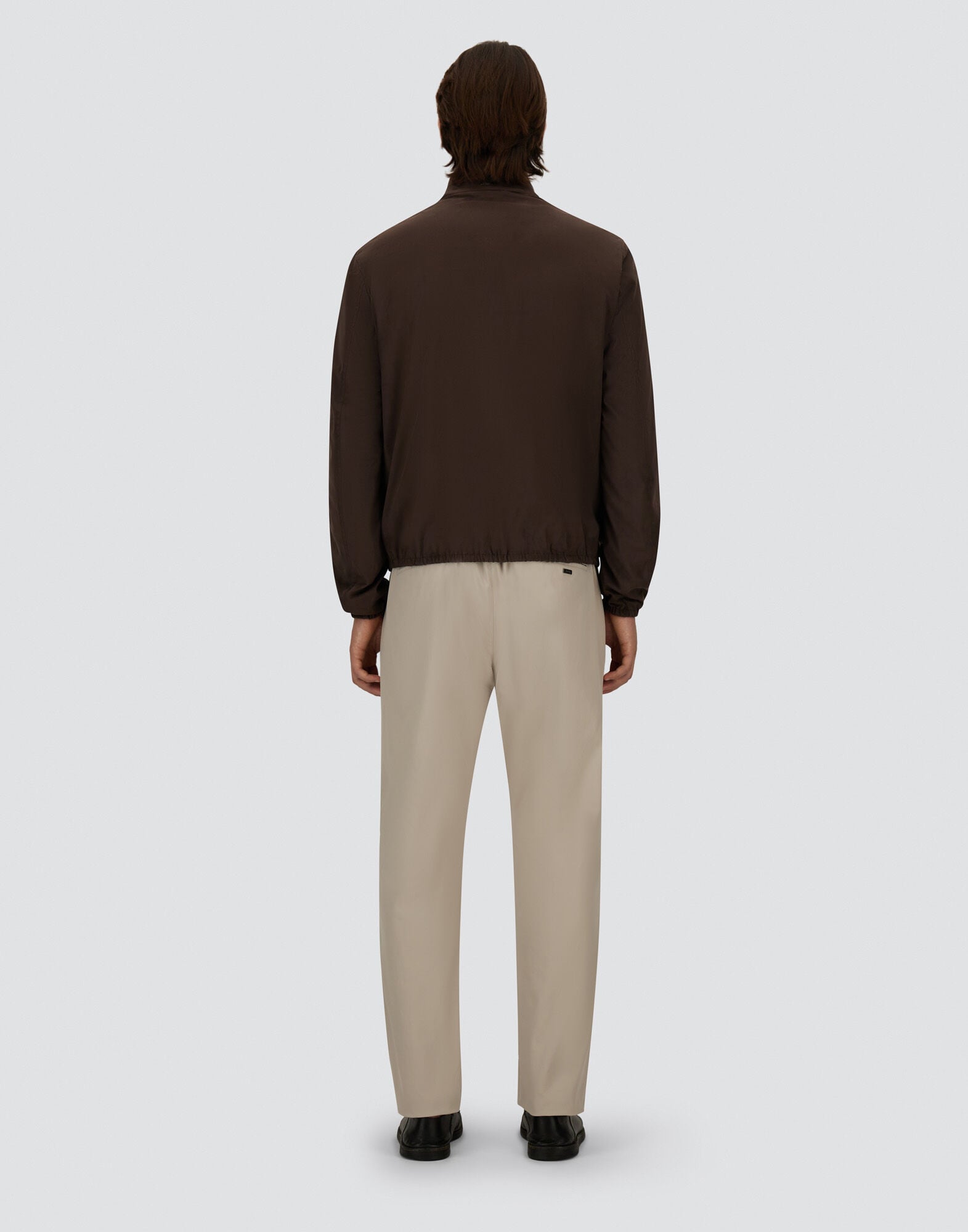 HERNO ヘルノ　セットアップ ブラウン アルパカ混　サイズ40 イタリア製 HERNO ヘルノ セットアップ ブラウン アルパカ混 サイズ40 イタリア製
