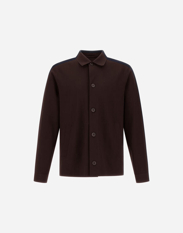 Herno SHACKET IN LIGHT SCUBA Dark Brown GI000602U12359S8993