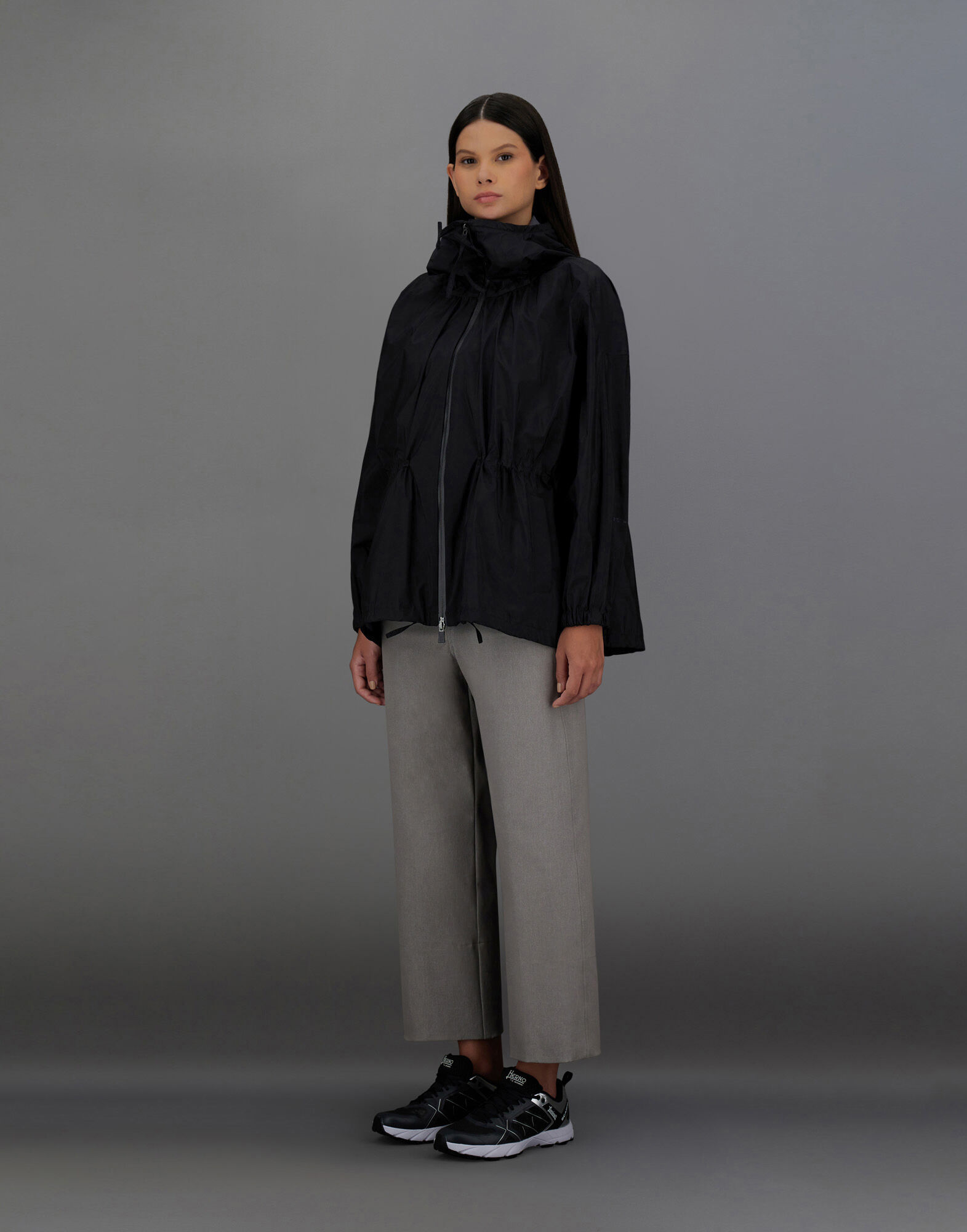 【HERNO】ラミナー トランスルーセント リップストップ パーカ メンズ ラミナー トランスルーセント リップストップ ジャケット