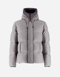 Herno BOMBER JACKET IN CASHMERE, SILK AND ECOAGE Grey PI001144U380879430