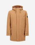 Herno STRETCH SWEATER PARKA Camel PI0004UCB12642S2157